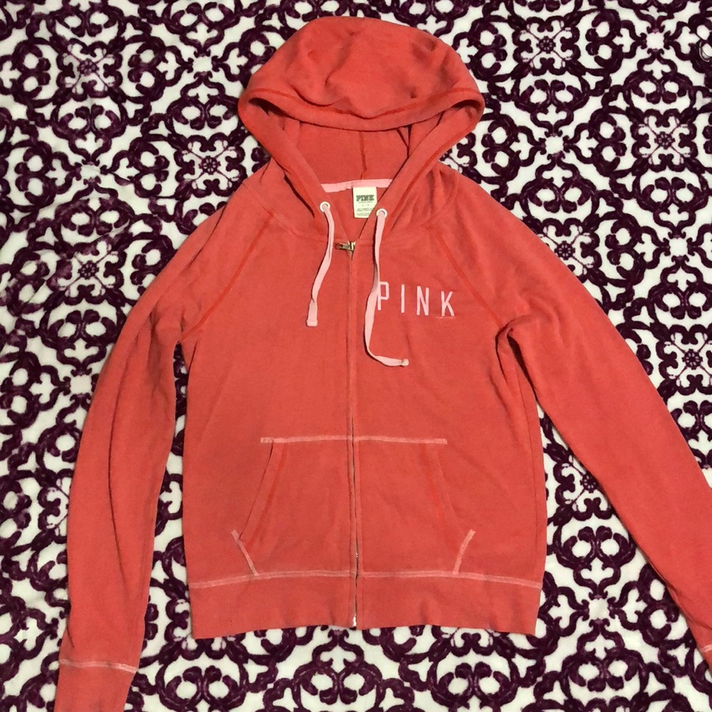 V.S. Pink zip up hoodie